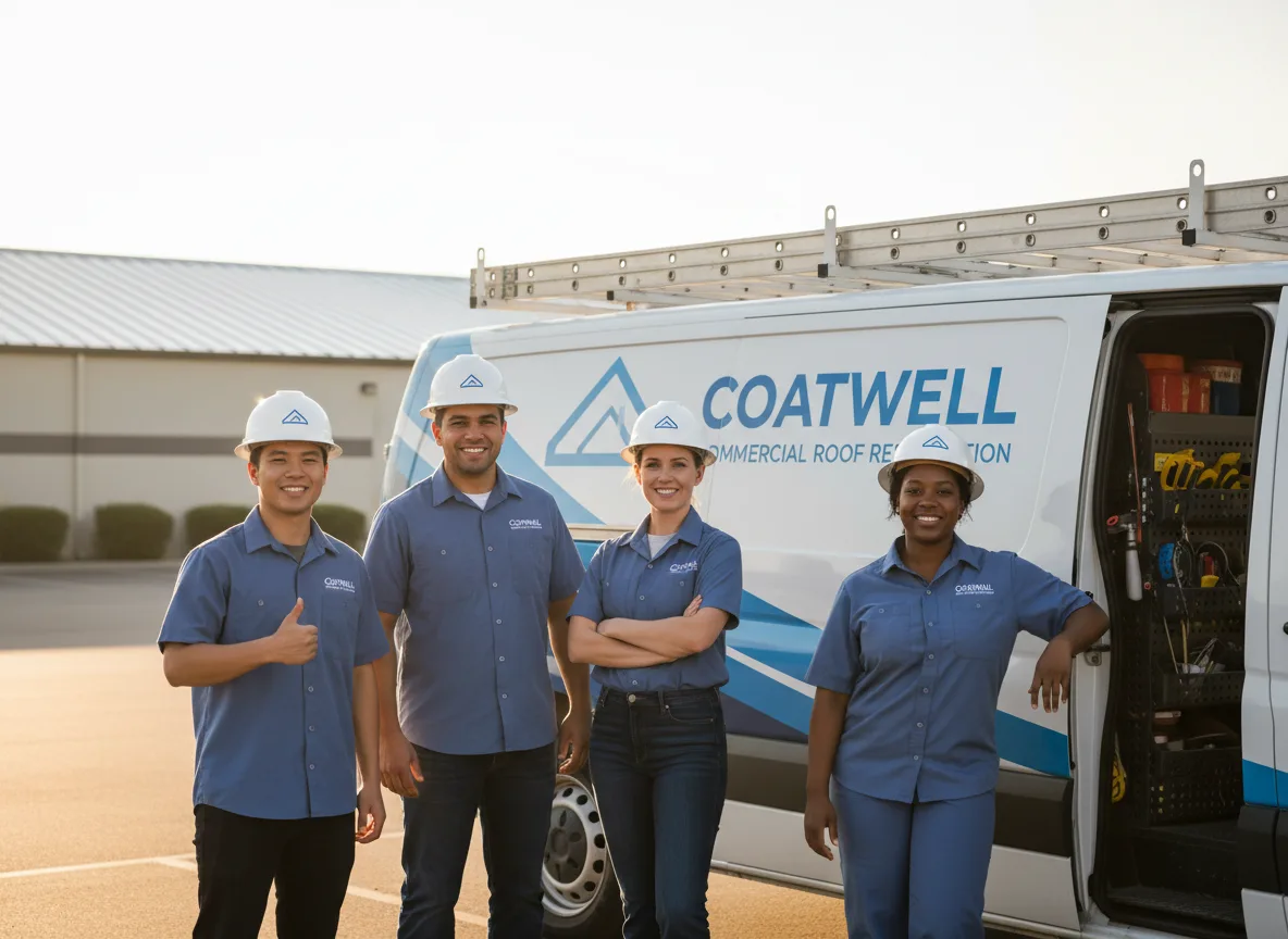 Commercial roof coating company in Tully, NY